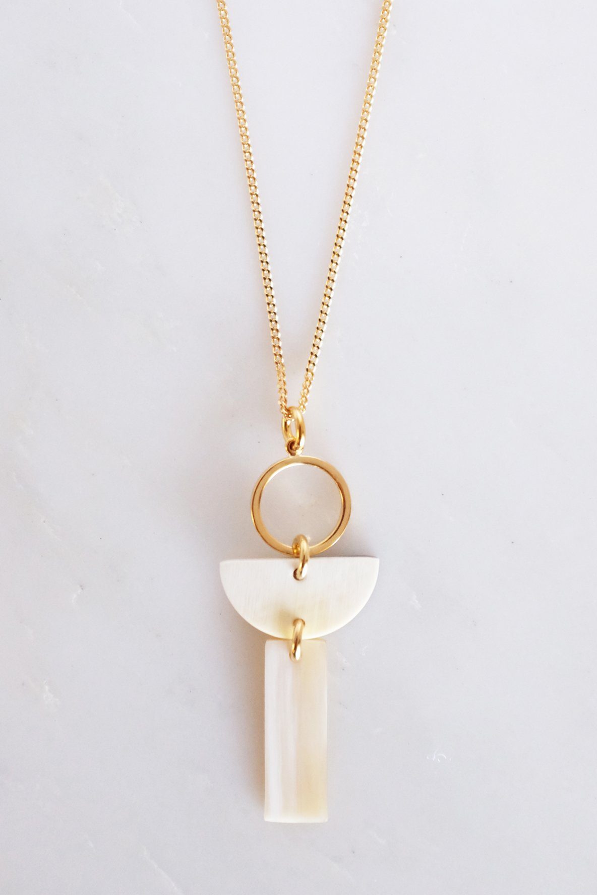 Loop & Geo Necklace