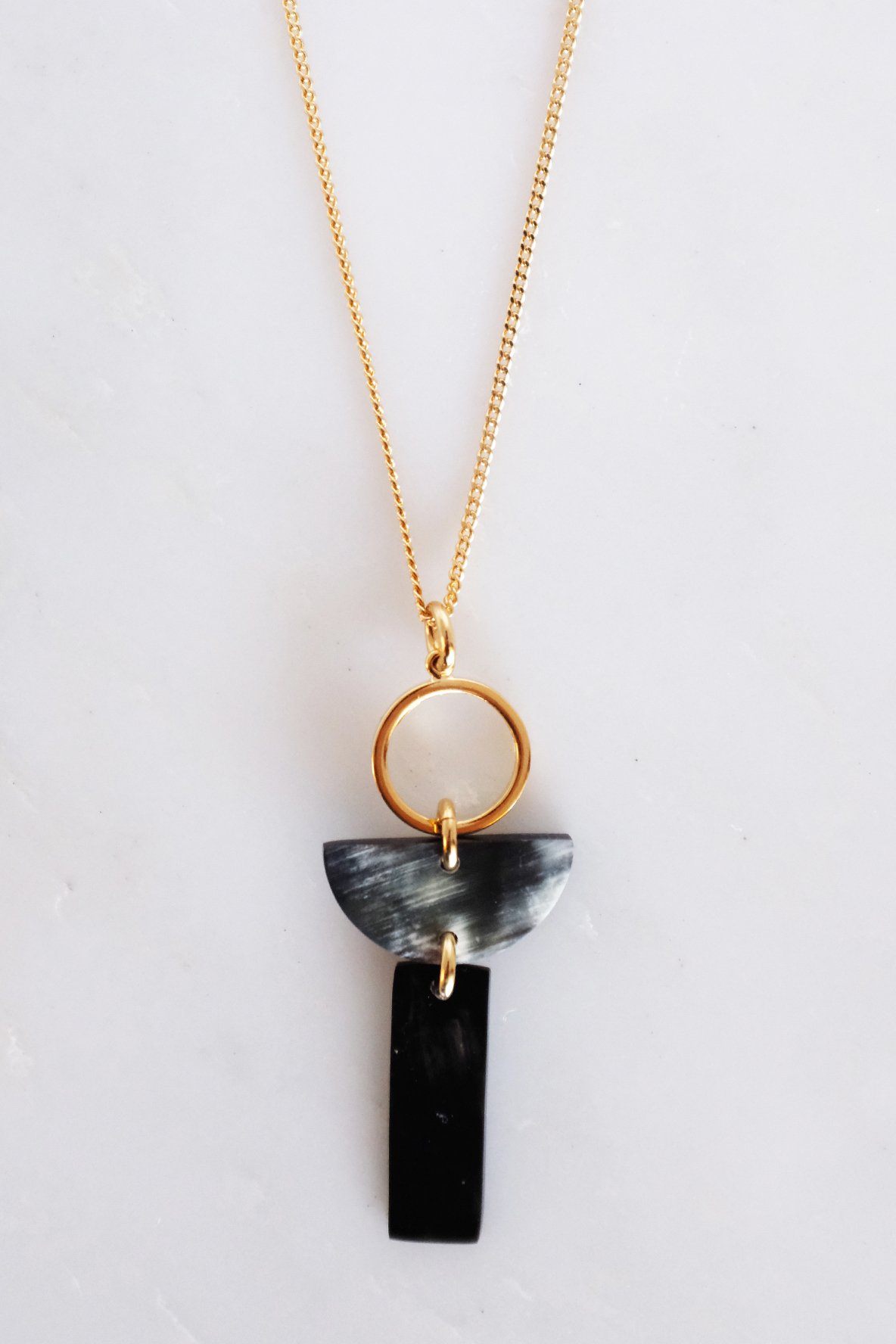 Loop & Geo Necklace