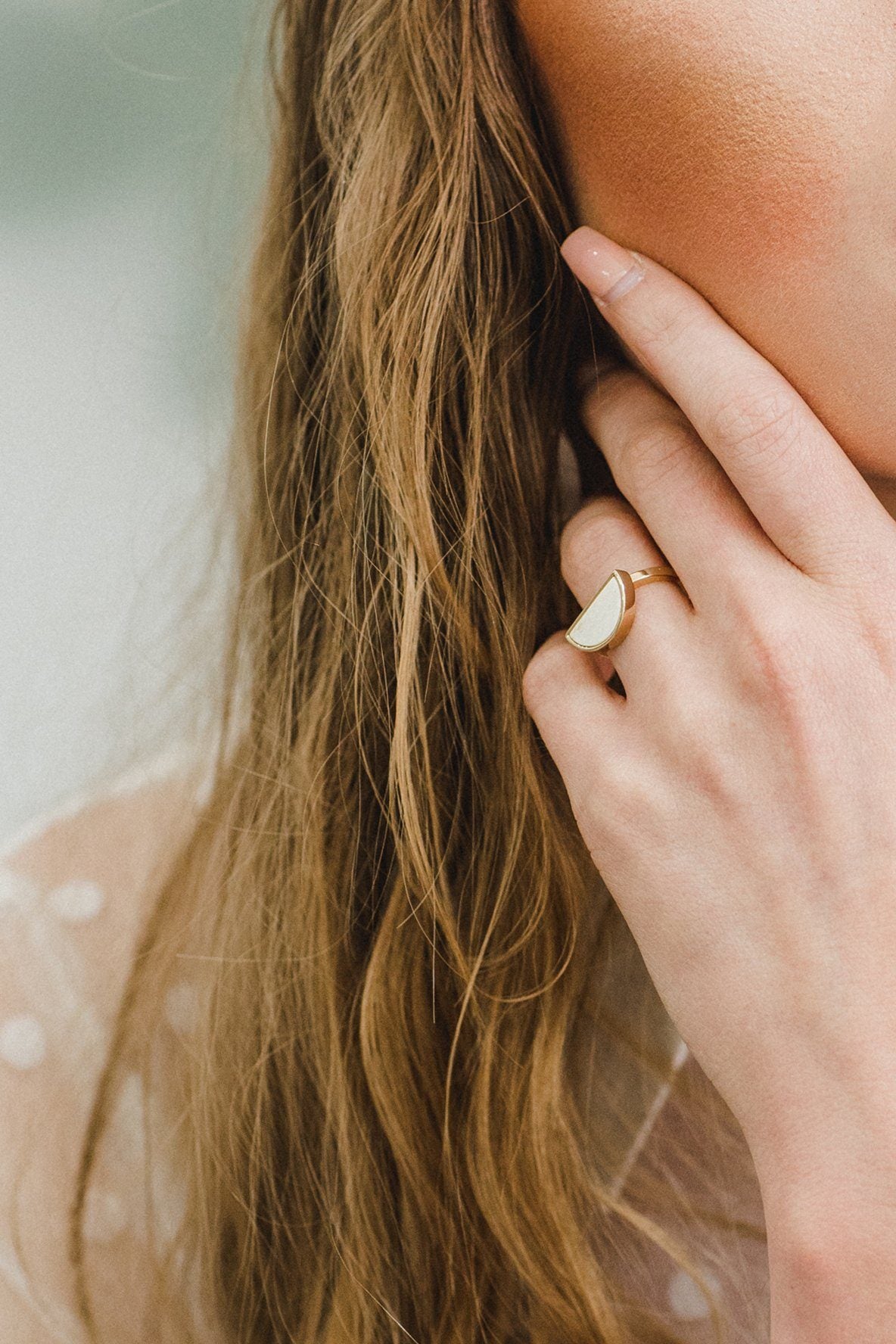 Mat Trang Crescent Ring