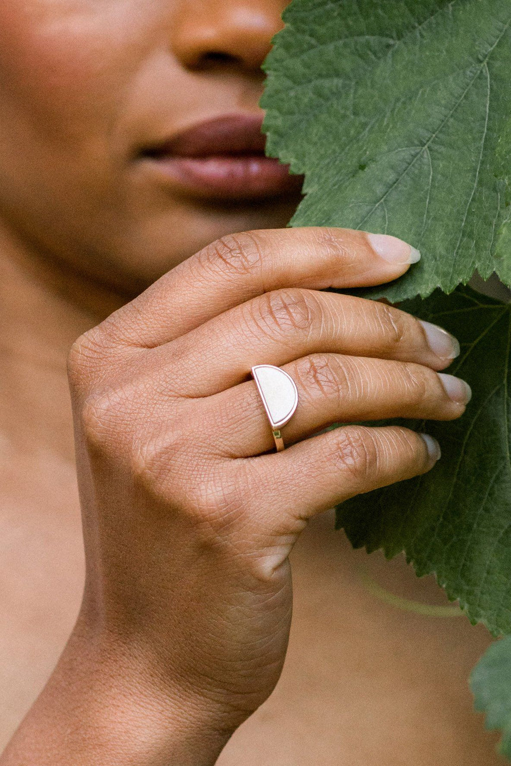 Mat Trang Crescent Ring