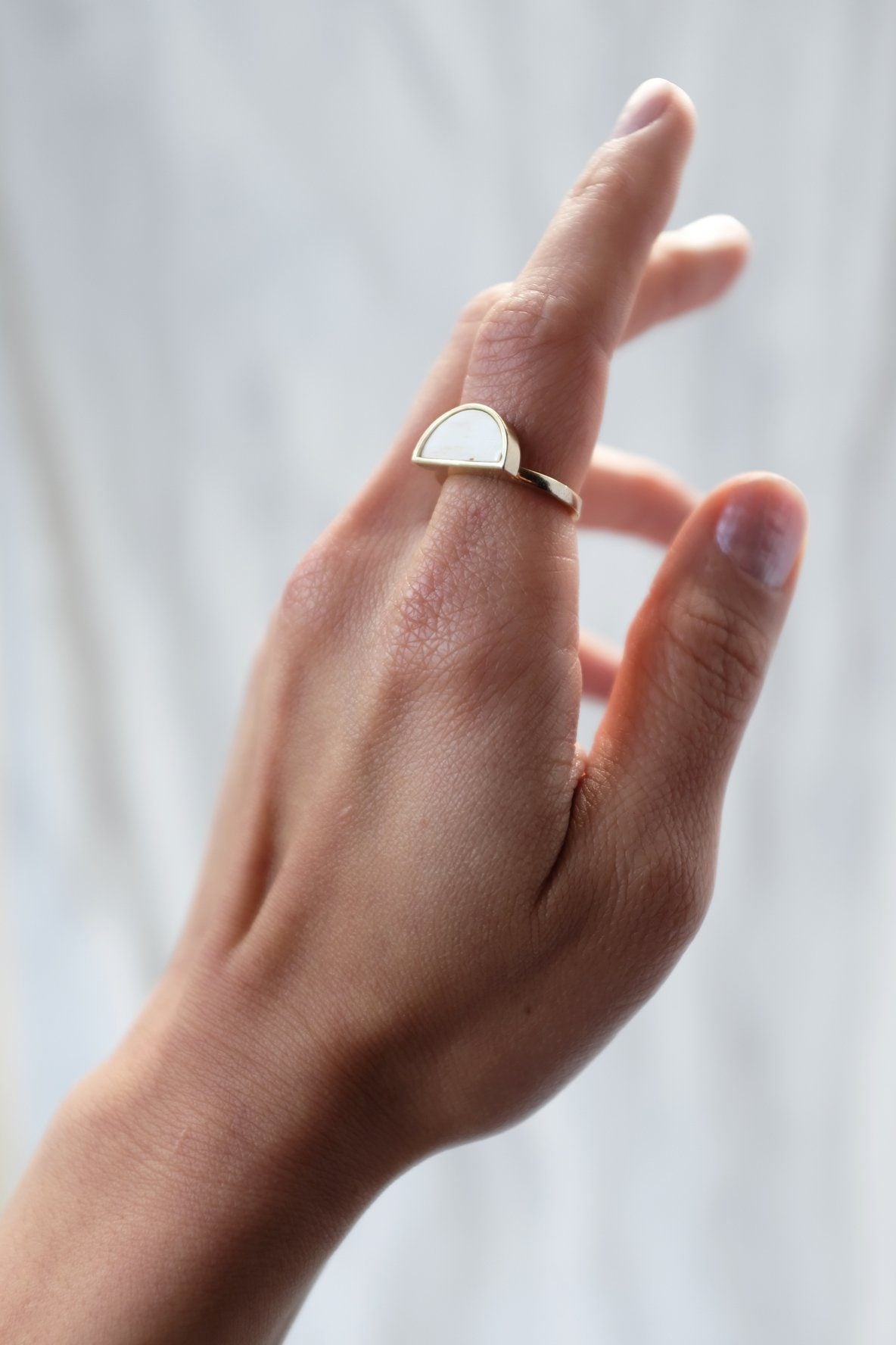 Mat Trang Crescent Ring