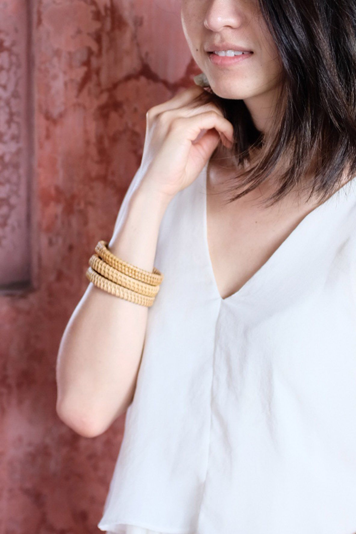 Thien Handwoven Bangle Bracelet (3pcs)