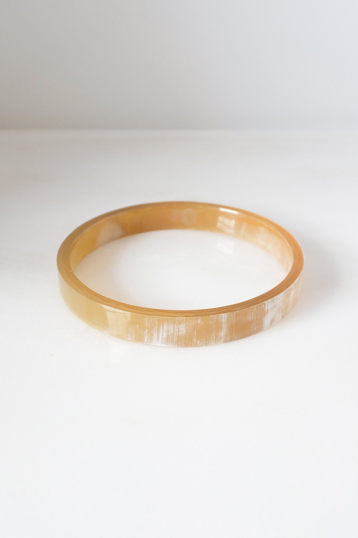 Buffalo Horn Bangle Bracelet