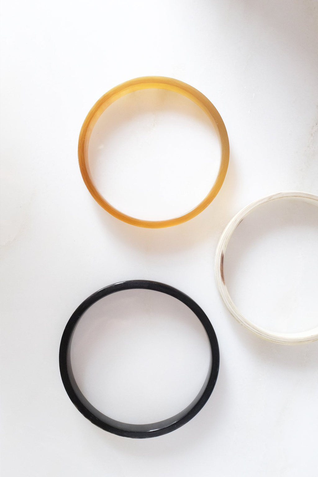 Buffalo Horn Bangle Bracelet