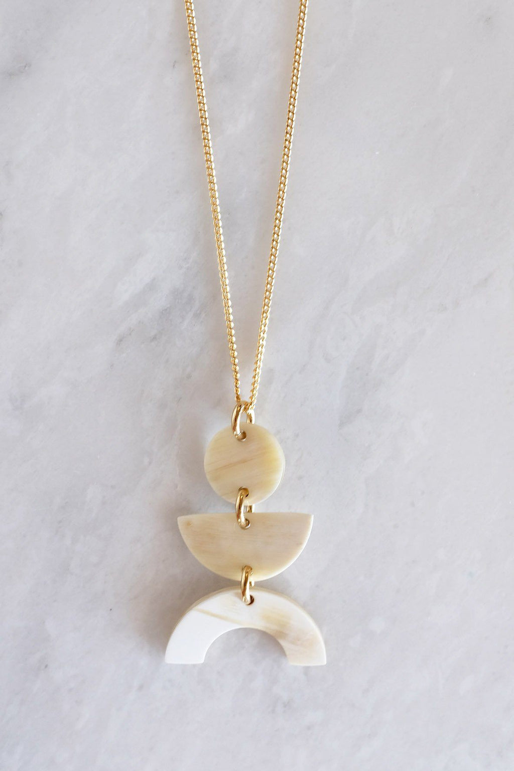 Triple Form Buffalo Earrings