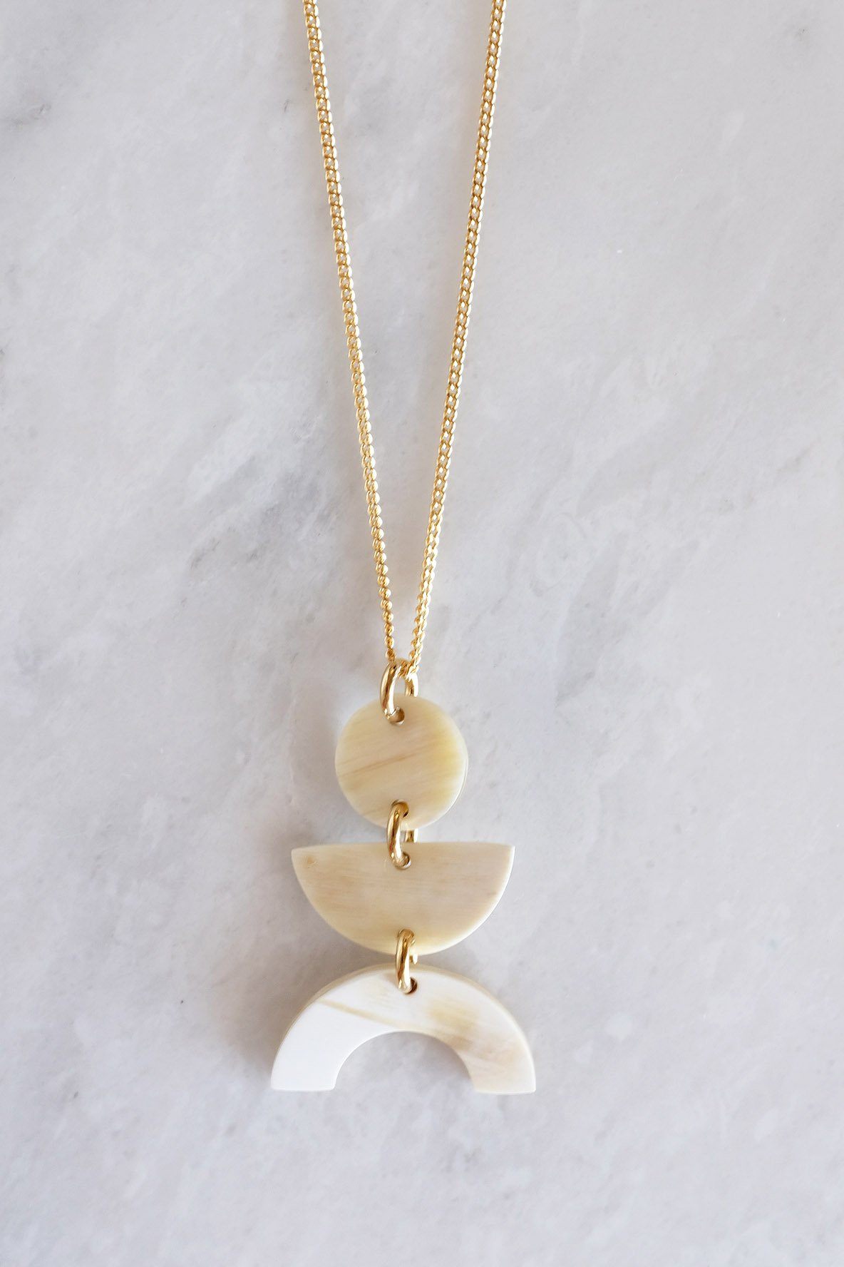 Triple Form Buffalo Earrings