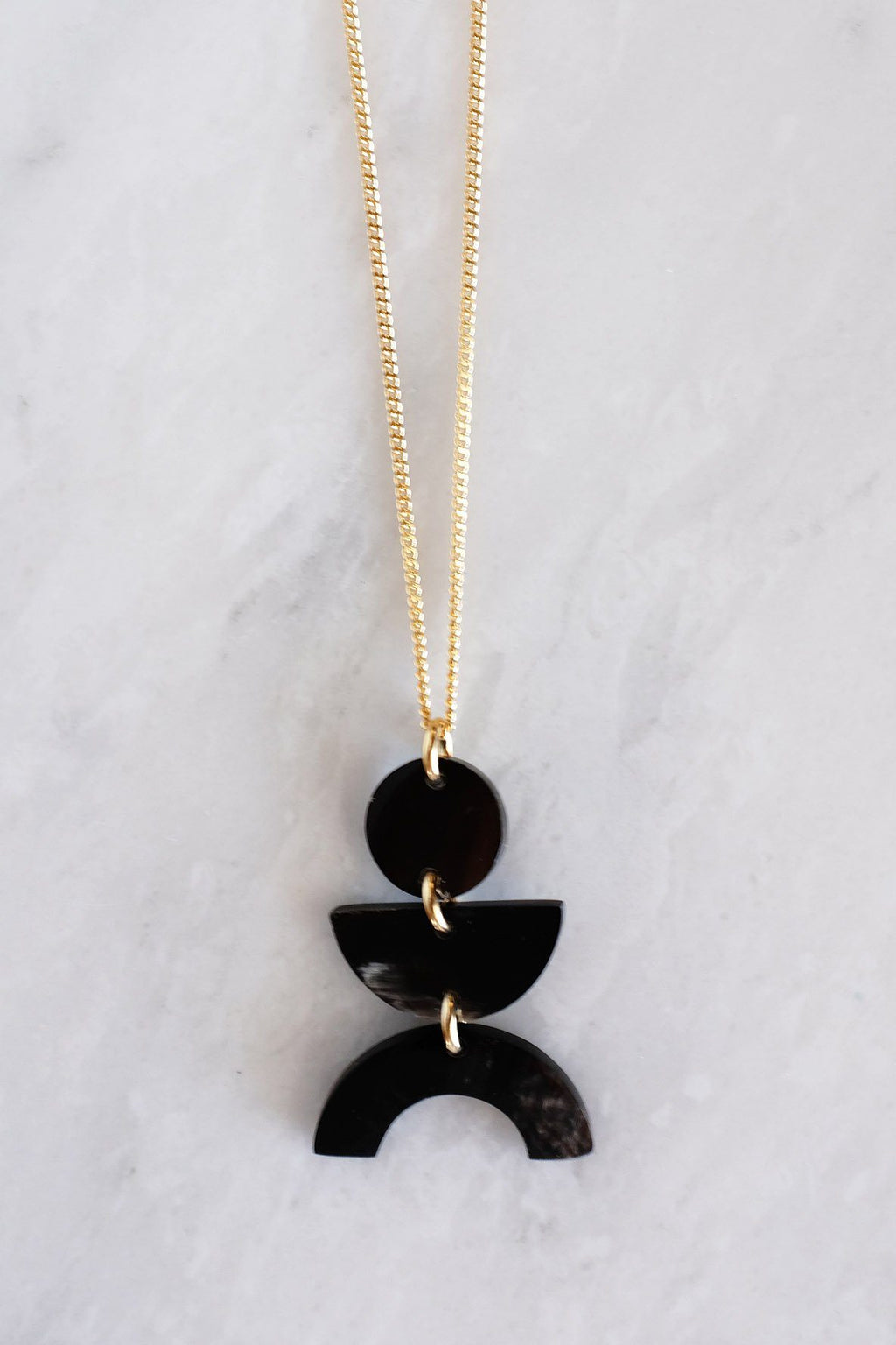 Triple Form Buffalo Earrings